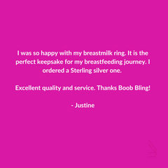 Best Breastmilk Jewellery UK | Breast Milk Preservation Specialist | Boob Bling