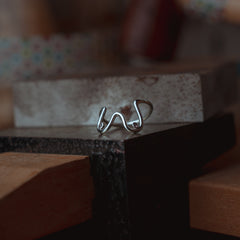 Boob Ring | Custom with breastmilk or birthstones - Boob Bling